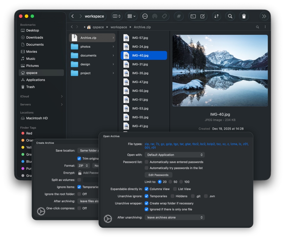 Extension: Enhanced Archiver