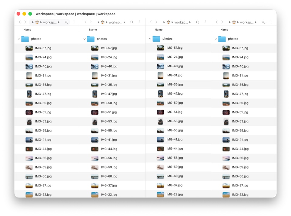 一个窗口、12种布局,灵活切换