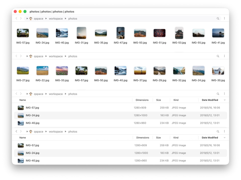 一个窗口、12种布局,灵活切换
