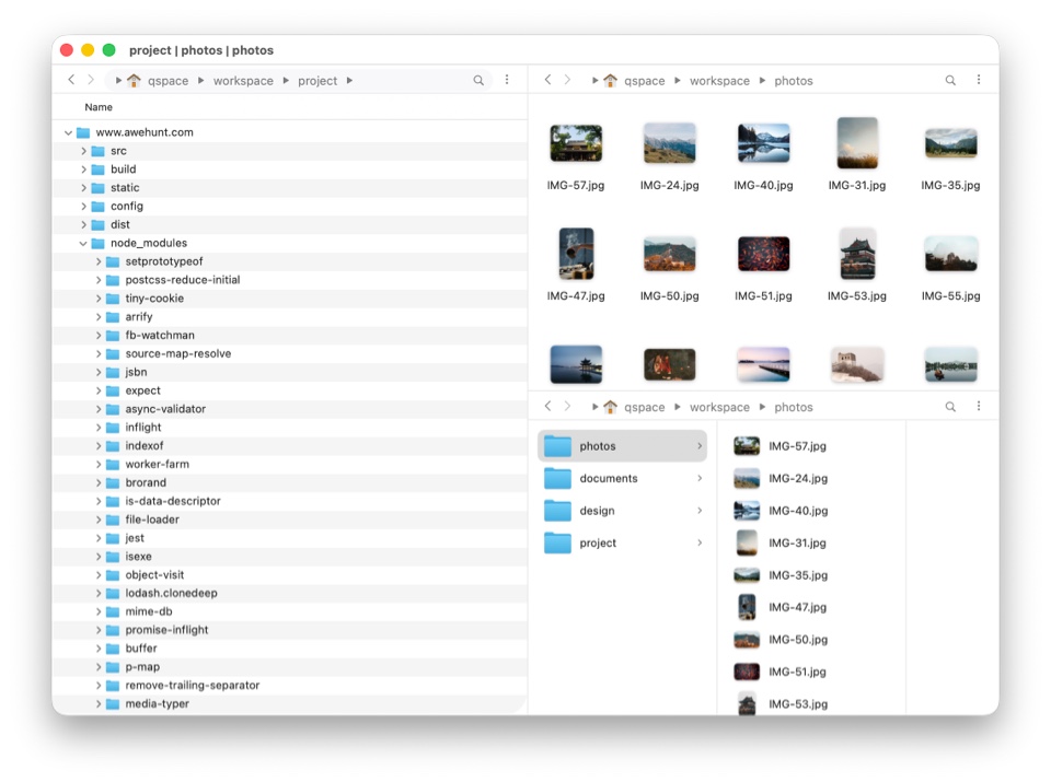 一个窗口、12种布局,灵活切换